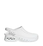 ABEBA 9600 AUTOKLAVIERBARE CLOGS Verstopfen, OB, A, E, SRC, Weiß, Größe 44