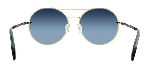 rag & bone Round Sunglasses RNB1011S RHL9O Black/Gold 59mm 10114