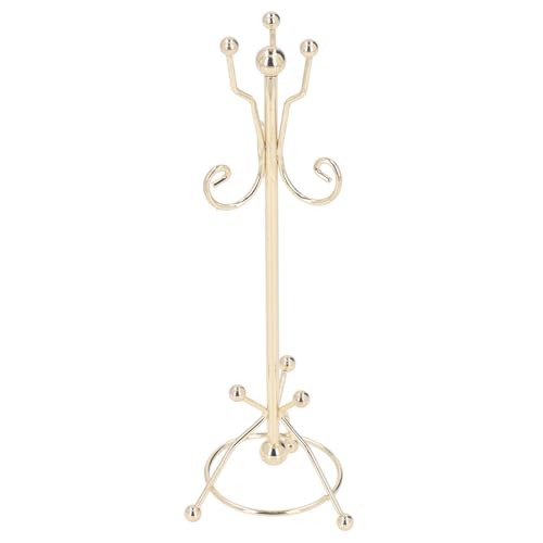 Porte-manteau miniature 1:12 meuble chapeau maison poupée réaliste