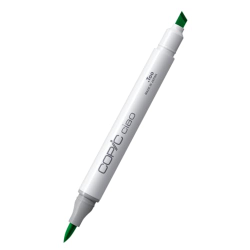 COPIC Ciao Coloured Marker Pen - (G-21) Lime Green, For Art & Crafts, Colouring, Graphics, Highlighter, Design, Anime, Professional & Beginners, Art Supplies & Colouring Books