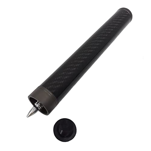 TX NIÑA Extensión De La Cue De La Piscina De Fibra De Carbono De 9 Pulgadas con La Aleación De Aluminio Gris Bullet Pool Pool Billar Extensión De Cue for Uni-Bloqueo/Junta Rápida/Mezz Cues