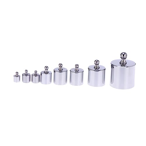 CIYODO 10g Chrome Calibration Weights Set for Lab Scale Grams Accuracy Quality Craftsmanship for Science Measurement