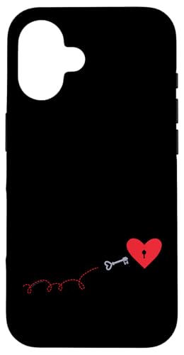 Key to My Heart True Love �o�����^�C���f�[ ���l �X�}�z�P�[�X iPhone 16 �p