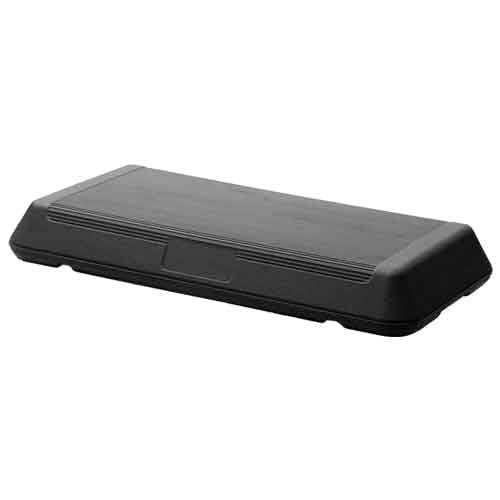 Aerobic Step Fitness para Ejercicios Cardio sin Goma - Superficie Grande 110x42cm - Materiales Duraderos de Polipropileno - Entrenamiento hasta 250kg