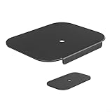 Stabilité améliorée pour les tables minces : la plaque de renfort en métal pour support d'écran pour stabiliser les tables fines offre un soutien ferme pour les bureaux fragiles tels que le verre, le stratifié ou les plateaux en bois fin. Les coussinets antidérapants empêchent les mouvements tout en répartissant uniformément le poids du moniteur, aidant à éviter les rayures ou les dommages causés par le haut lors d'une utilisation à long terme.