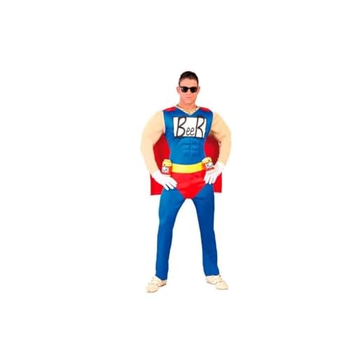 DISBACANAL Disfraz Duffman Los Simpsons hombre - L