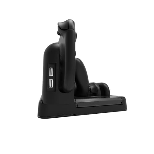 Base de carga para Nintendo Switch 2 compacta con refrigeración activa negra ABS 5
