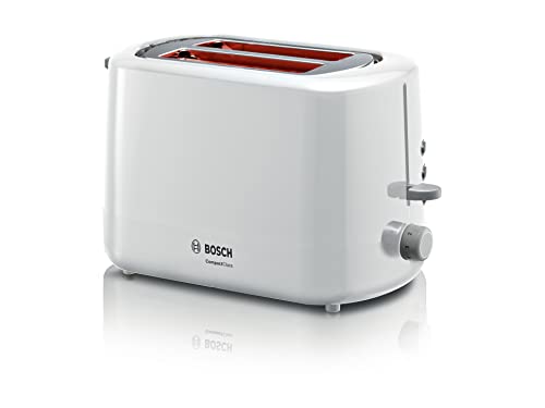 Bosch Kompakt Toaster CompactClass TAT3A111, integrierter Brötchenaufsatz, mit Abschaltautomatik,...