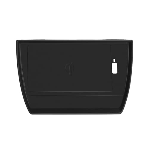 Image of Muslogy Center Console Inserts Compatible with 2025 Subaru Forester Accessories, Center Console Wireless Charger Protective Mat Liner Anti-Slip Phone Charge Area Charging Protection