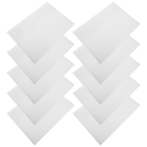 Chemises plastiques A4 haut de gamme blanches robustes avec fermeture à bouton pour dossiers