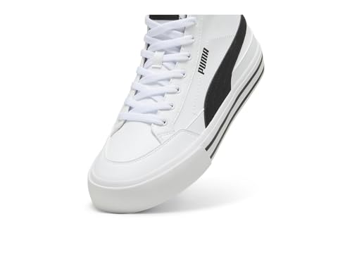 Image of Puma Mens Court Classic Vulc Mid Shoes