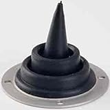 JEGS Firewall Grommet Seal | Made In USA | 1-Piece Design | Pointed | 2” Diameter | Keep Out Unwanted Fumes, Smoke, & Debris From Passenger Compartment/Cockpit