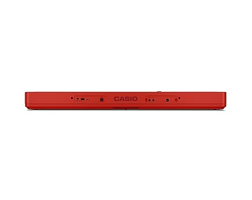 Image of Casio CT-S1 Premium Keyboard Pack with Stand, AC Adapter and Headphones, Red