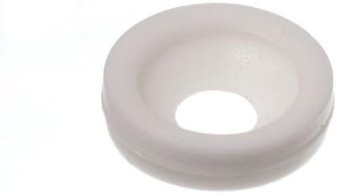 500 X SCREW CUP WASHER WHITE 13MM X 3MM