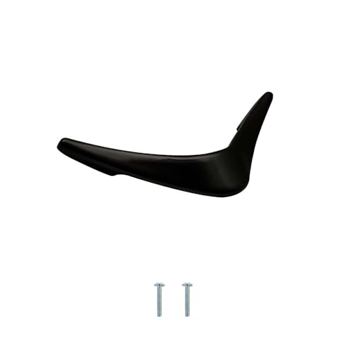 Image of VOLO V knobs for Drawers and cabinets for Home /Kitchen /Offices and Hotels - Versatile Solution for Home, Hotel, and Office Doors (Black, 6)