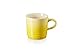 Le Creuset, Tasse avec Anse, 200 ml, Céramique, Hauteur 10 cm, Jaune