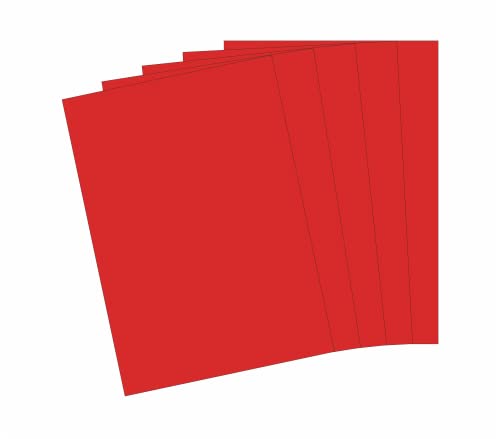 50 Blatt Qualitätspapier / Farbpapier / Kopierpapier A4 ROT 80g/qm Coloraction Cover