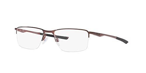 Image of Oakley Mens OX3218 Socket 5.5 Rectangular Eyeglasses