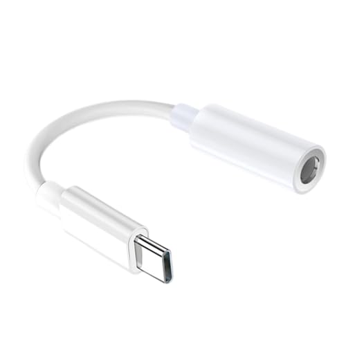 USB-C 3.5mm 変換アダプター, タイプC イヤホン アダプター,3.5mmメス-Type-Cオス 、TypeC イヤホン、携帯電話 ケーブル、デジタルオーディオタブレットコンバーターに最適 スマホ PC タブレット対応 デジタル音声コネクタ 音楽