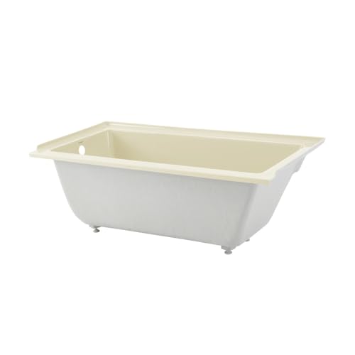 Image of Swiss Madison Voltaire 60 inch x 30 inch Left-Hand Drain Alcove Bathtub in Bisque