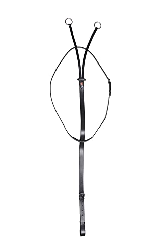 Elico Rubber Martingale Stop-Black