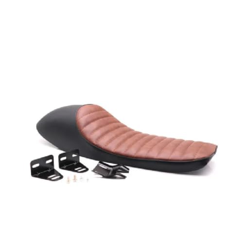Asiento de repuesto para motocicleta universal diseño adaptable para múltiples modelos clásicos