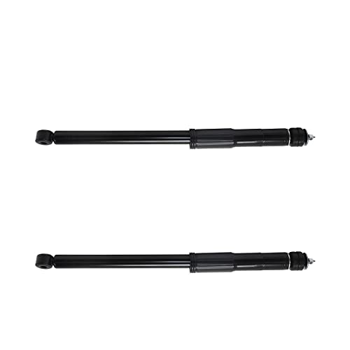 Image of Detroit Axle - Rear 2pc Shock Absorbers for 2007-2013 Suzuki SX4, 2 Shock Absorbers Assembly 2008 2009 2010 2011 2012 Replacement