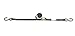 Liftall 6A112 Tiedown, Cam Strap Assembly, 330 lb, Open Hook