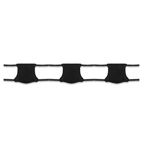 CUDDIKAJI 3 PCS Capa de assento de motocicleta almofada protetora respirável dupla camada