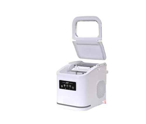 Máquina portatil para hacer hielo con panel de control