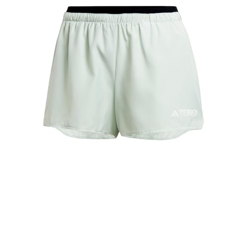 adidas Women's Short léger Terrex Multi, Linen Green, XS 8 CM