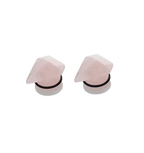 Tunnel en acrylique pour oreilles à évasement unique pour changer de style facilement