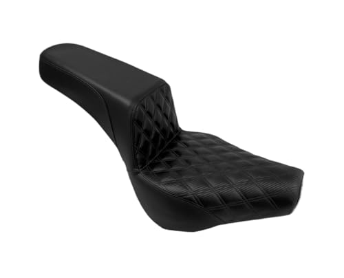 Asiento de conductor y pasajero para Softail Street Bob en rutas de moto largas