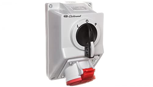 elektromet 5906197483532 Installation Kit with Socket 5P L-0-P 32A IP54 C32-48N 974009