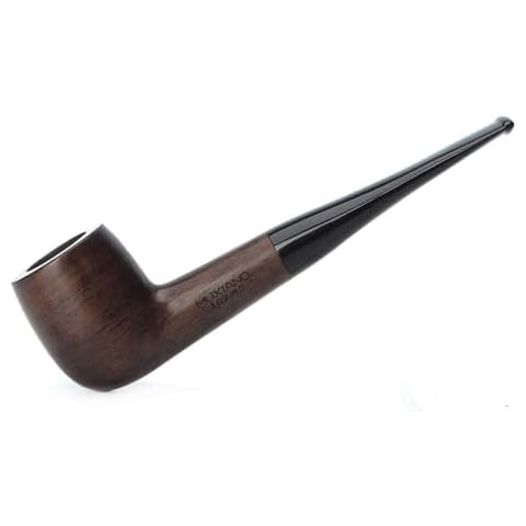 MUXIANG Ebony Tobacco Pipe Straight Stems with 10 Pipe Accessories AC0007 Cover