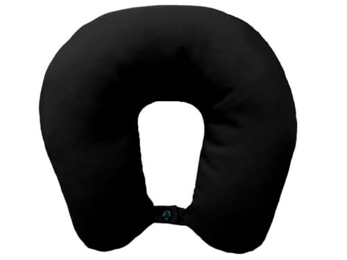Design ergonomico: il cuscino cervicale con rivestimento si adatta perfettamente, ideale come supporto per il collo durante i viaggi o il campeggio. Poggiatesta auto, cuscino aereo, treno, campeggio, crociera vacanza, autobus, tenda.