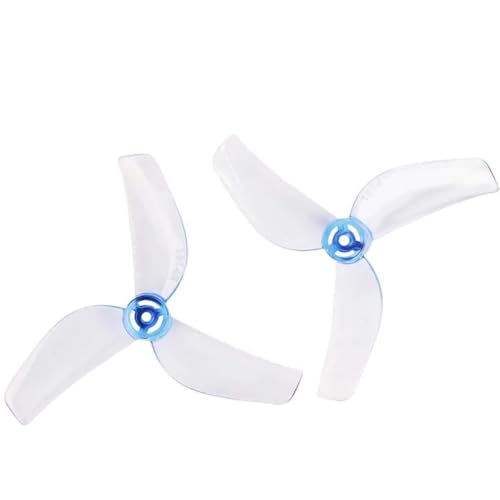 Hélice 1614-3 FPV bleue petite lame pour quadricoptère de course et drone racer