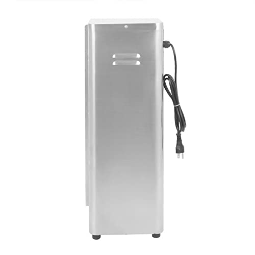 Acesunny Edelstahl Eismaschine Automatisch Speiseeismaschine Elektrische Eismaschine Ice Cream Mixer 350W – Bild 3