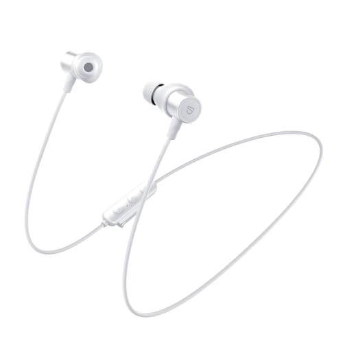 Image of SoundPEATS Q40 HD - Sports Neckband Bluetooth Headphones - Off-White