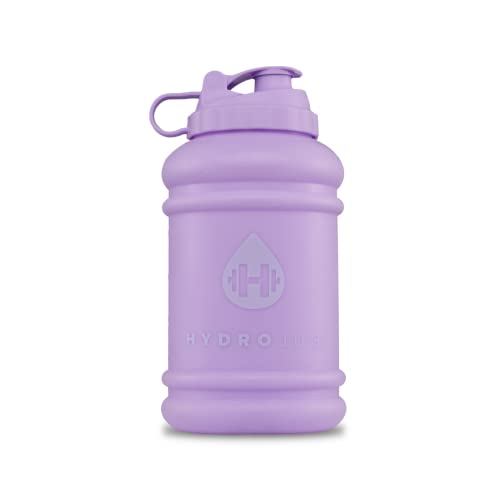Hydrojug 2.2 Litre (Half Gallon) Water Bottle - Leakproof, Carry Handle, Dishwasher Safe, BPA Free - All-Day Cold Hydration - For Fitness, Outdoors, Everyday Life