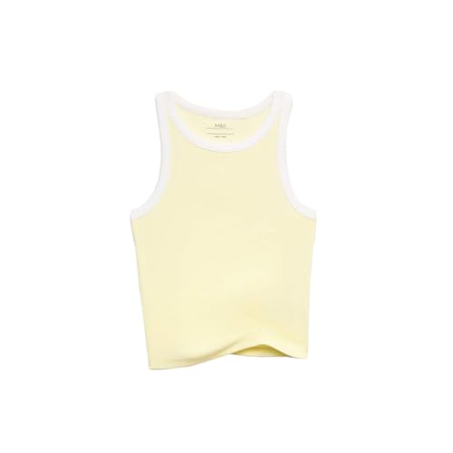 Image of Marks & Spencer Cotton Rich Comfort Vest