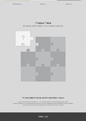 CRAVITY Master : Piece Mini Album CD ORDINARY Version