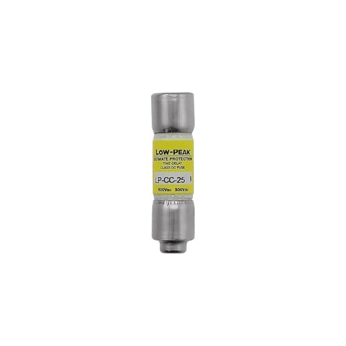 Fusible automobile cylindrique LP-CC-25 calibre 25A format 10 x 38 tension 600V