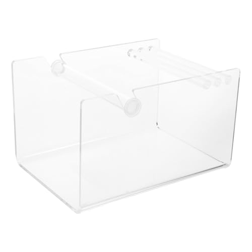 Porte-autocollant réutilisable acrylique distributeur étiquettes rubans 3 disques