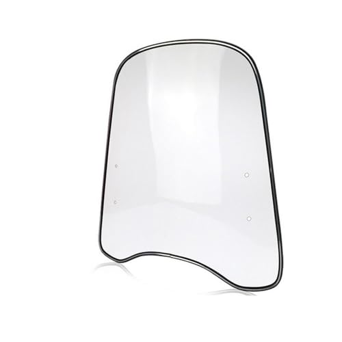 Déflecteur de vent universel réglable pour pare-brise moto avec extension à bord élargi