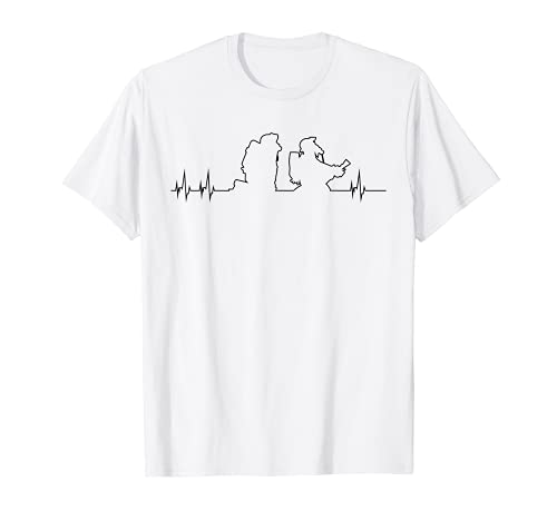 Vigile del fuoco battito cardiaco Vigile del fuoco Maglietta