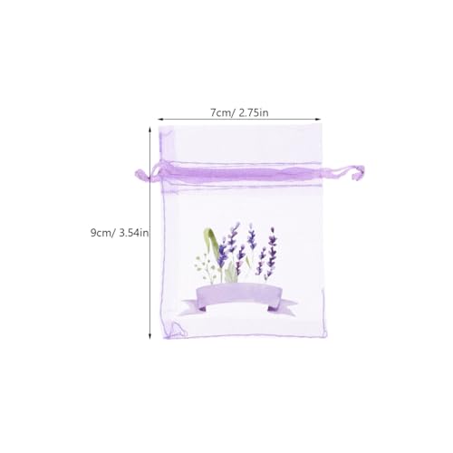 Bolsas de saco con cordón para lavanda, 20 pzas miniatura 2