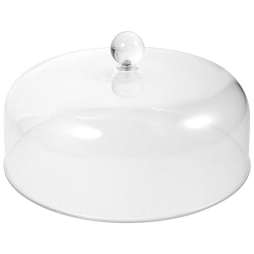 HEMOTON Cake Dome Cover, 9 Inch Acrylic Food Dome Cake for Dessert Cheese, Dust- Proof Cloche Display Stand Cover Food Tent, Serving Dish Covers - Cosy Home Interiors HEMOTON Cake Dome Cover, 9 Inch Acrylic Food Dome Cake for Dessert Cheese, Dust- Proof Cloche Display Stand Cover Food Tent, Serving Dish Covers