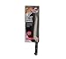 Winco KFP-83 8" Bread Knife, Offset, 1-Piece Full Tang, Forged Carbon Steel, Pom Handle - Bread