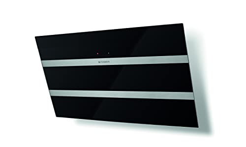 Hotte Décorative Inclinée 80cm 68db 730m3/h Noir/inox - 5513357